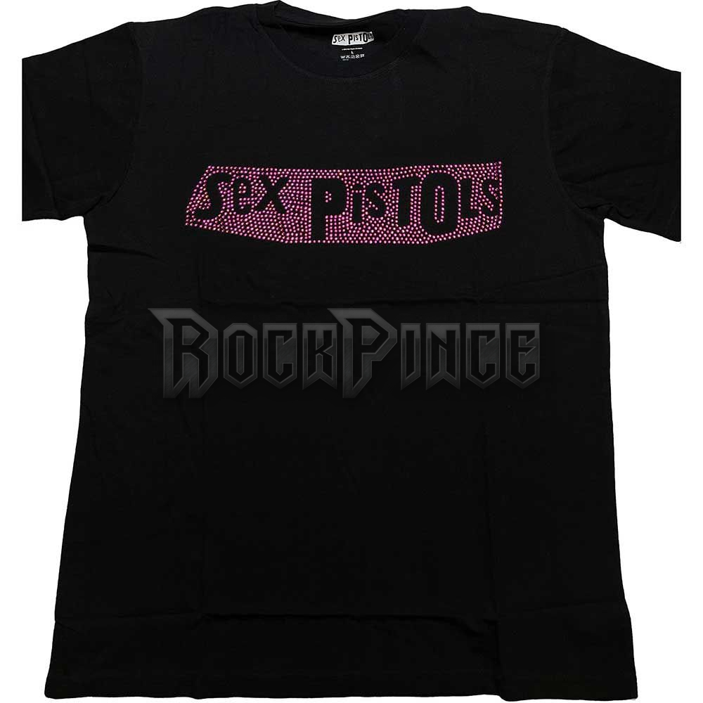 The Sex Pistols - Logo (Diamante) - unisex póló - SPTS50MB