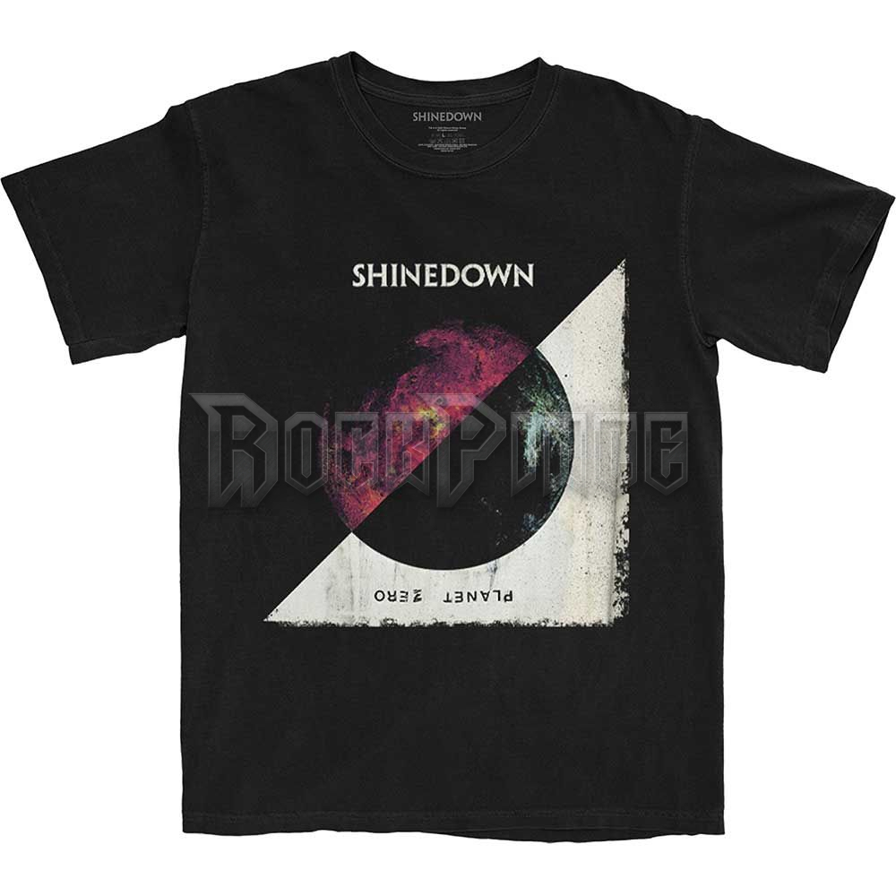 Shinedown - Planet Zero Album - unisex póló - SHTS04MB