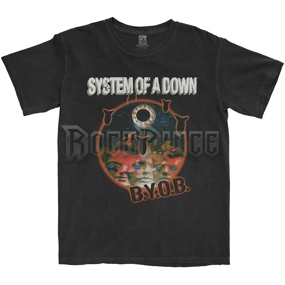 System Of A Down - BYOB Classic - unisex póló - SOADTS18MB