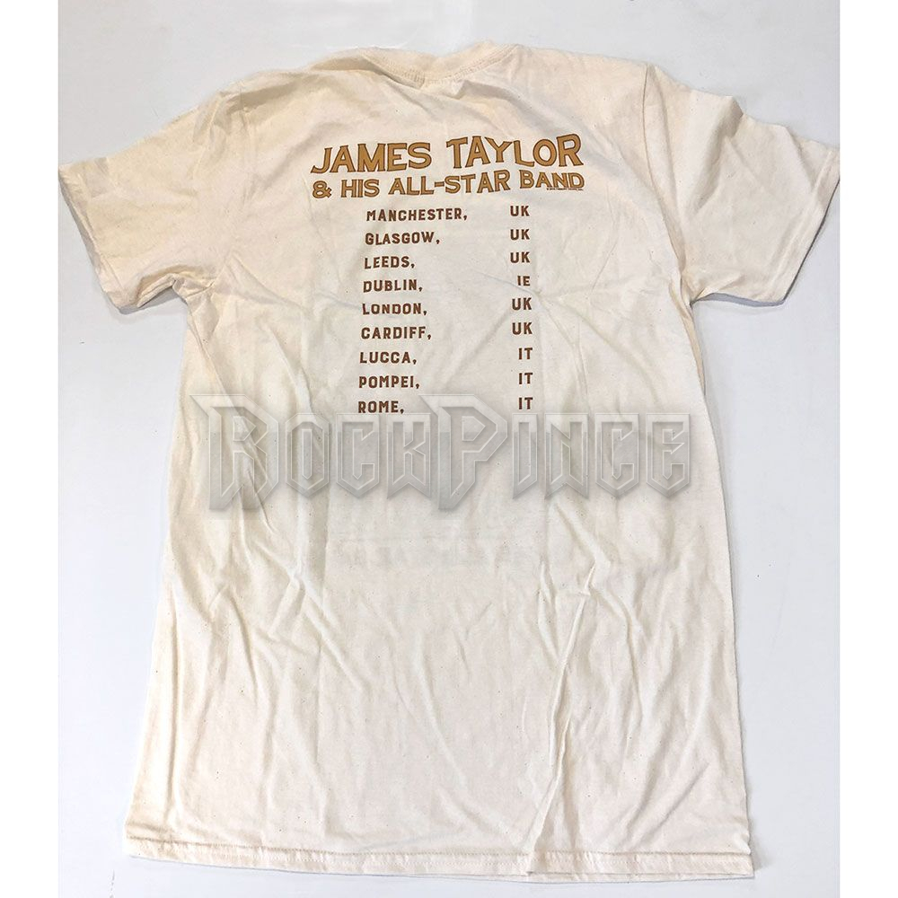 James Taylor - 2018 Tour Harmonica - unisex póló - JTTS02MNAT
