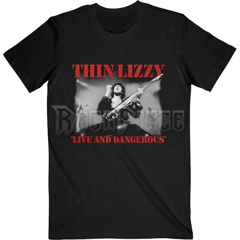 Thin Lizzy - Live & Dangerous - unisex póló - TLTS12MB