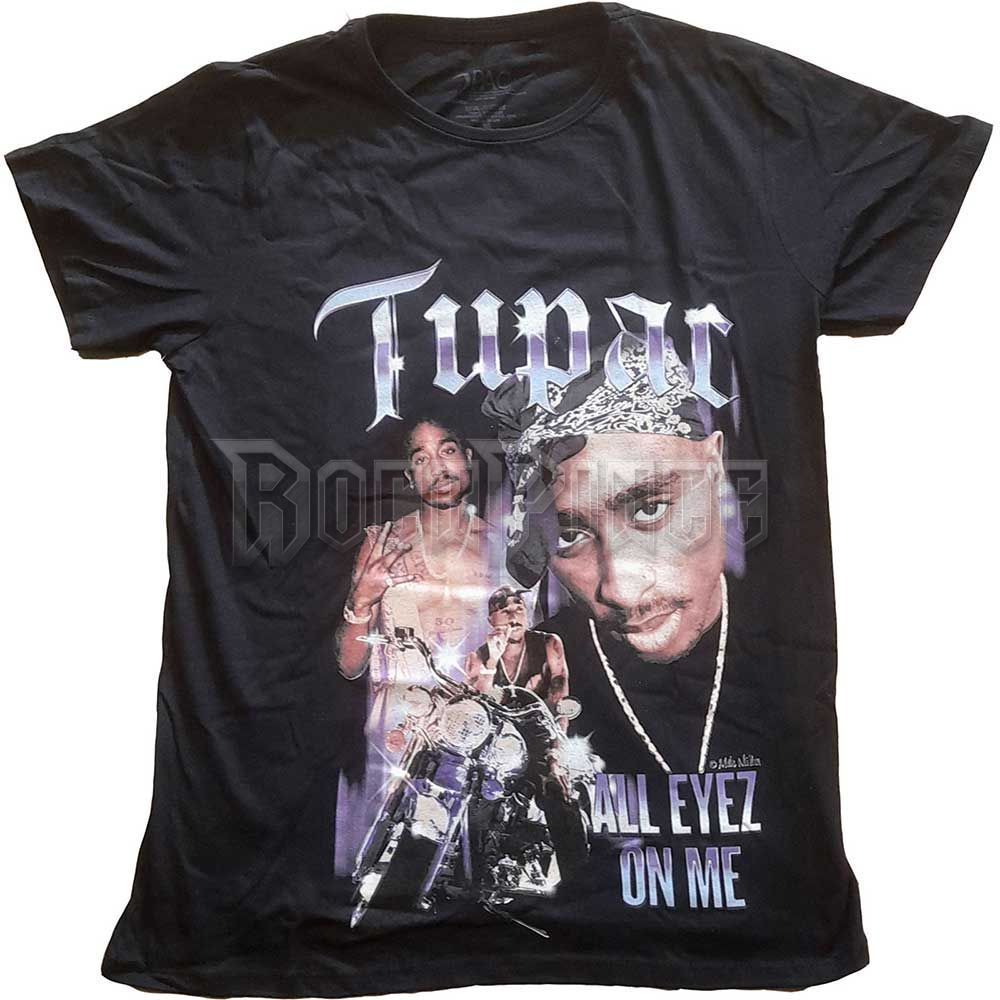 Tupac - All Eyez Blue Homage - női póló - 2PACTS50LB
