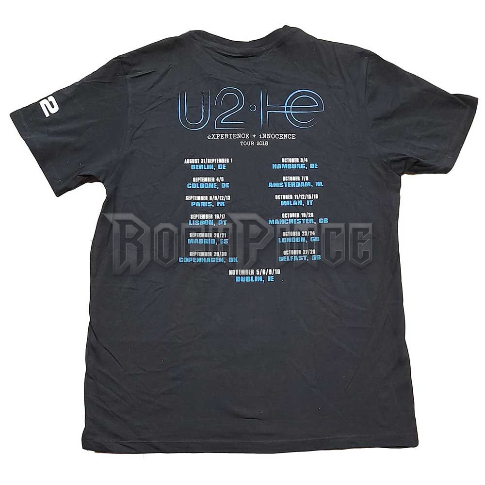 U2 - Repeat Logo - unisex póló - U2TOURTS16MB