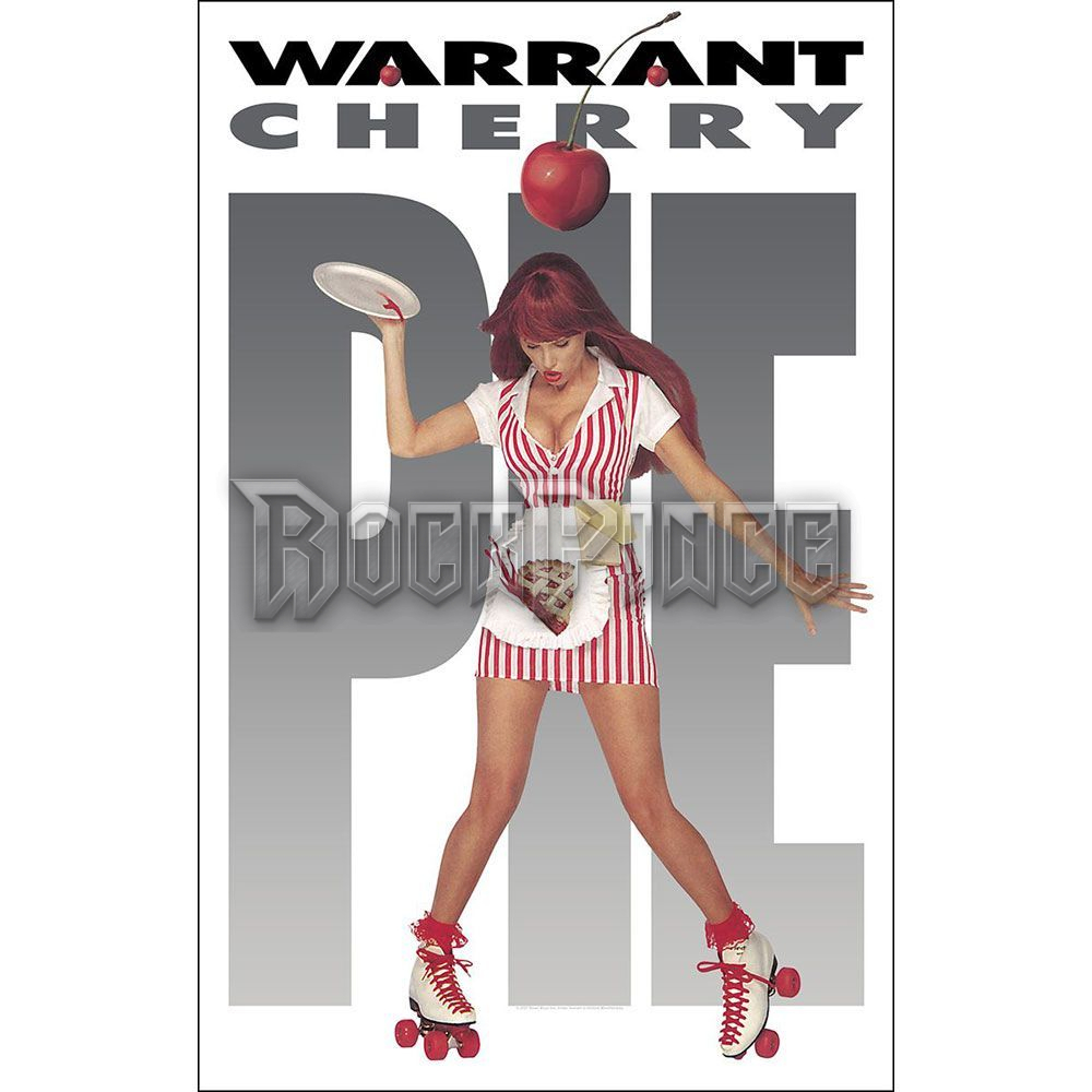 Warrant - Cherry Pie - Textil poszter / Zászló - TP274