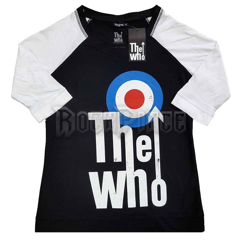 The Who - Elevated Target - női raglán ujjú póló - WHORL26MBW