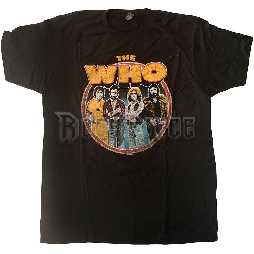 The Who - Band Circle - unisex póló - WHOTEE46MB