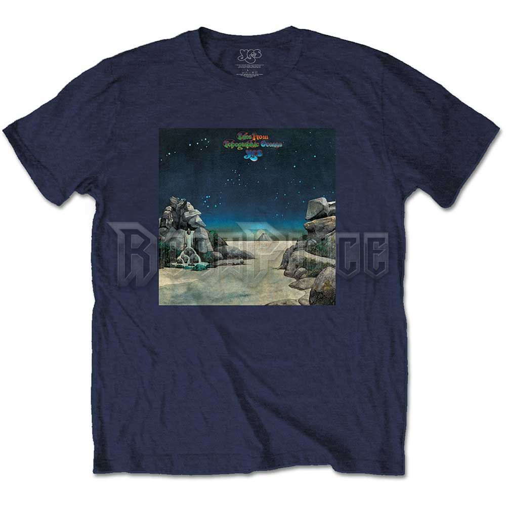 YES - Topographic Oceans - unisex póló - YESTS08MN