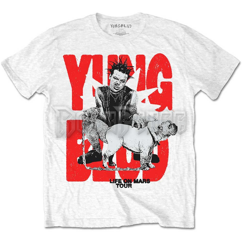 Yungblud - Life on Mars Tour - unisex póló - YBTS32MW
