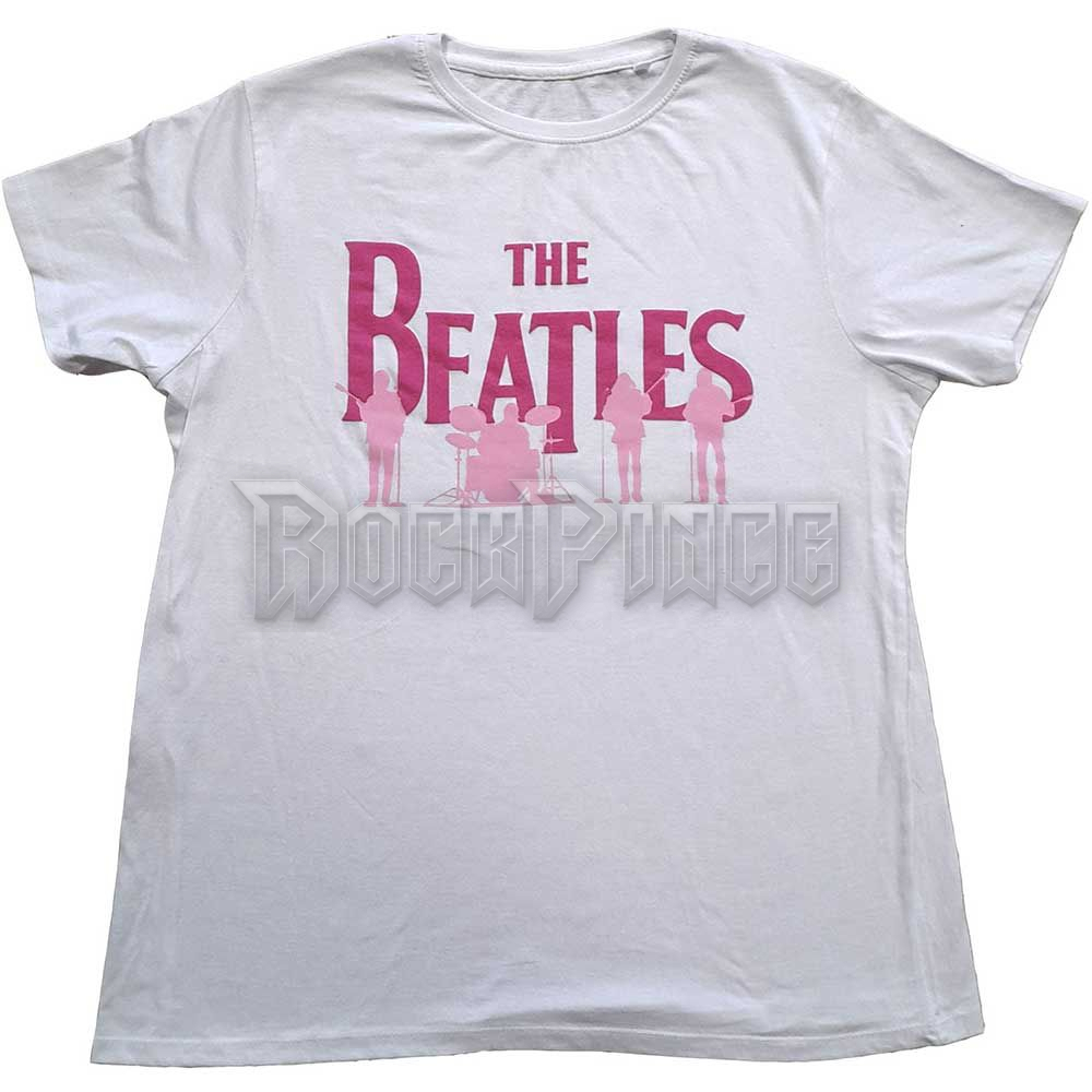 The Beatles - Band Silhouettes - unisex póló - BEATTEE440MW