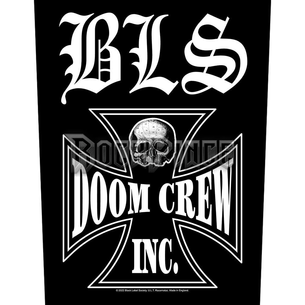 Black Label Society - Doom Crew - hátfelvarró - BP1216