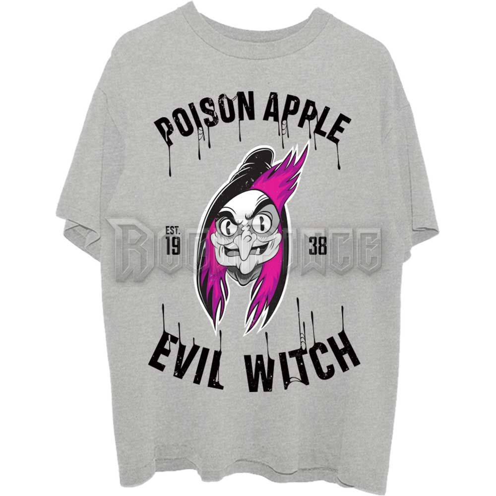 DISNEY - Snow White Evil Witch Poison Apple - unisex póló - SNOWTS04MG