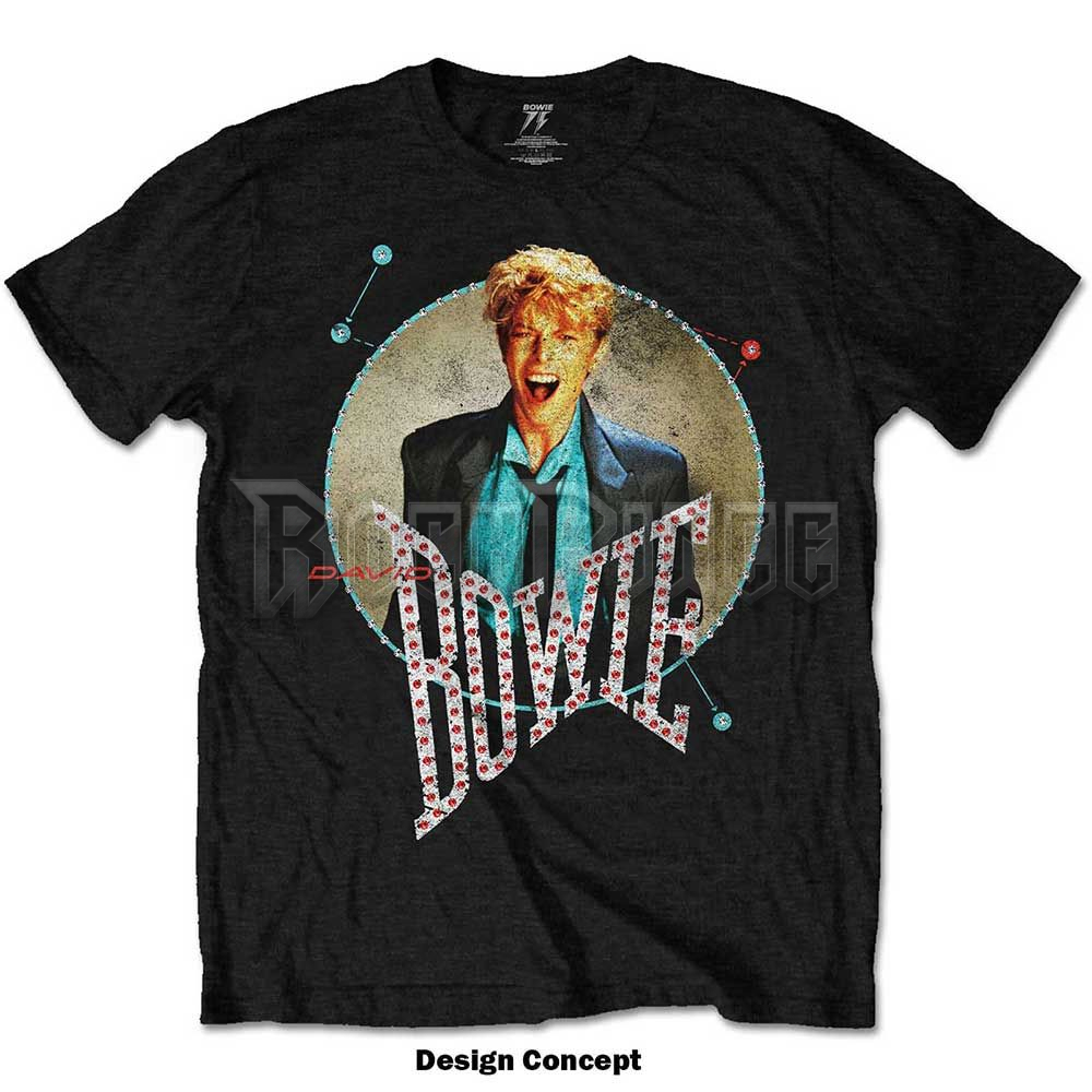 David Bowie - Vintage '83 (Diamante) - unisex póló - BOWTS47MB
