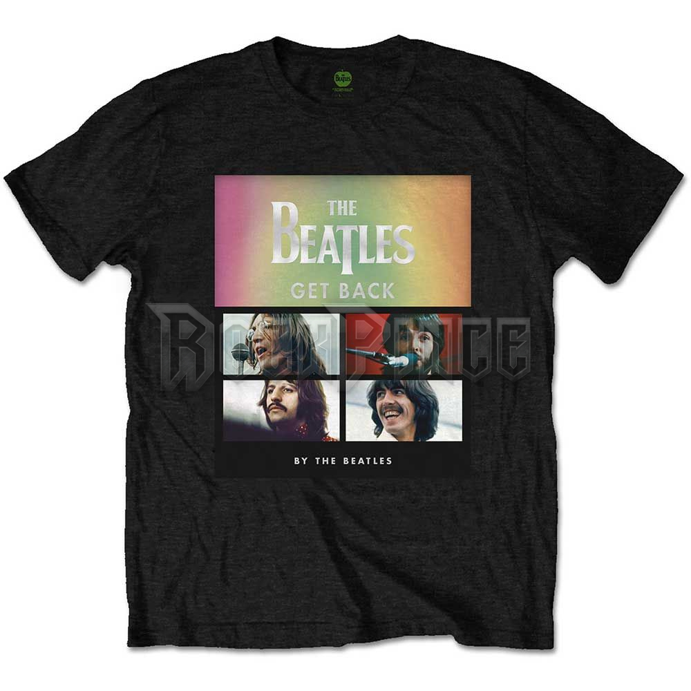 The Beatles - Album Faces Gradient - unisex póló - BEATTEE435MB