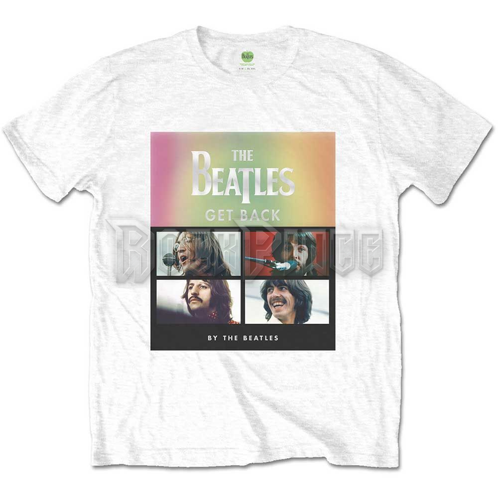 The Beatles - Album Faces Gradient - unisex póló - BEATTEE435MW