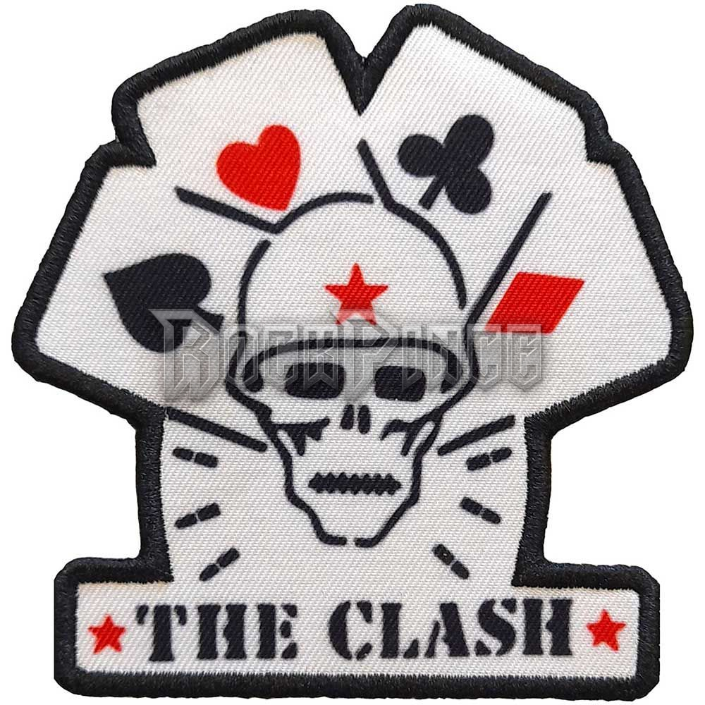 The Clash - Cards - kisfelvarró - CLPAT03