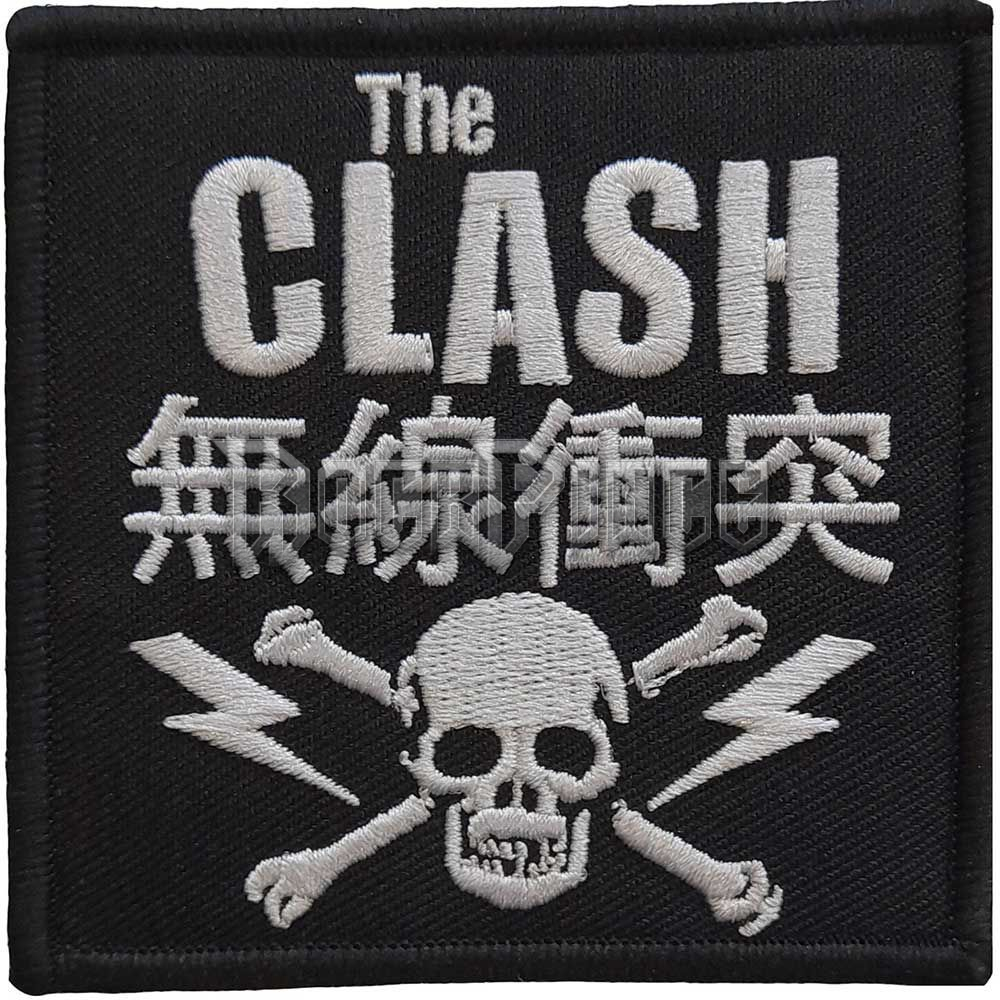 The Clash - Skull & Crossbones - kisfelvarró - CLPAT05