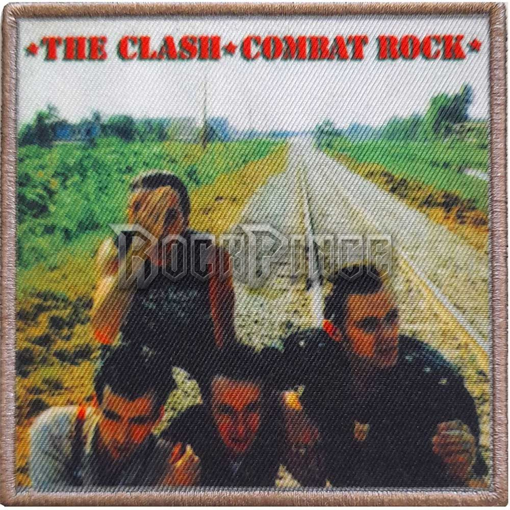 The Clash - Combat Rock - kisfelvarró - CLPAT06