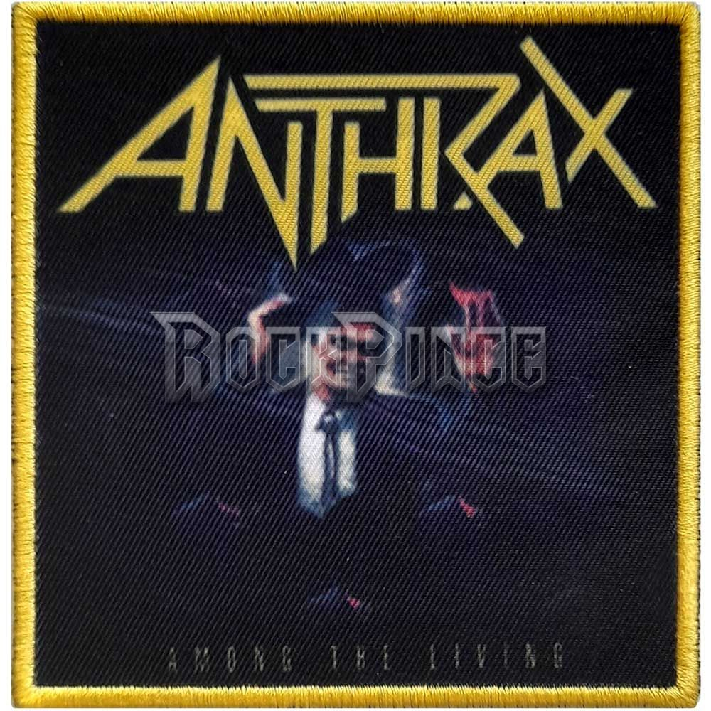 Anthrax - Among The Living - kisfelvarró - ANTHPAT07