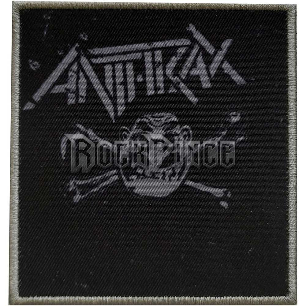 Anthrax - Cross Bones - kisfelvarró - ANTHPAT09