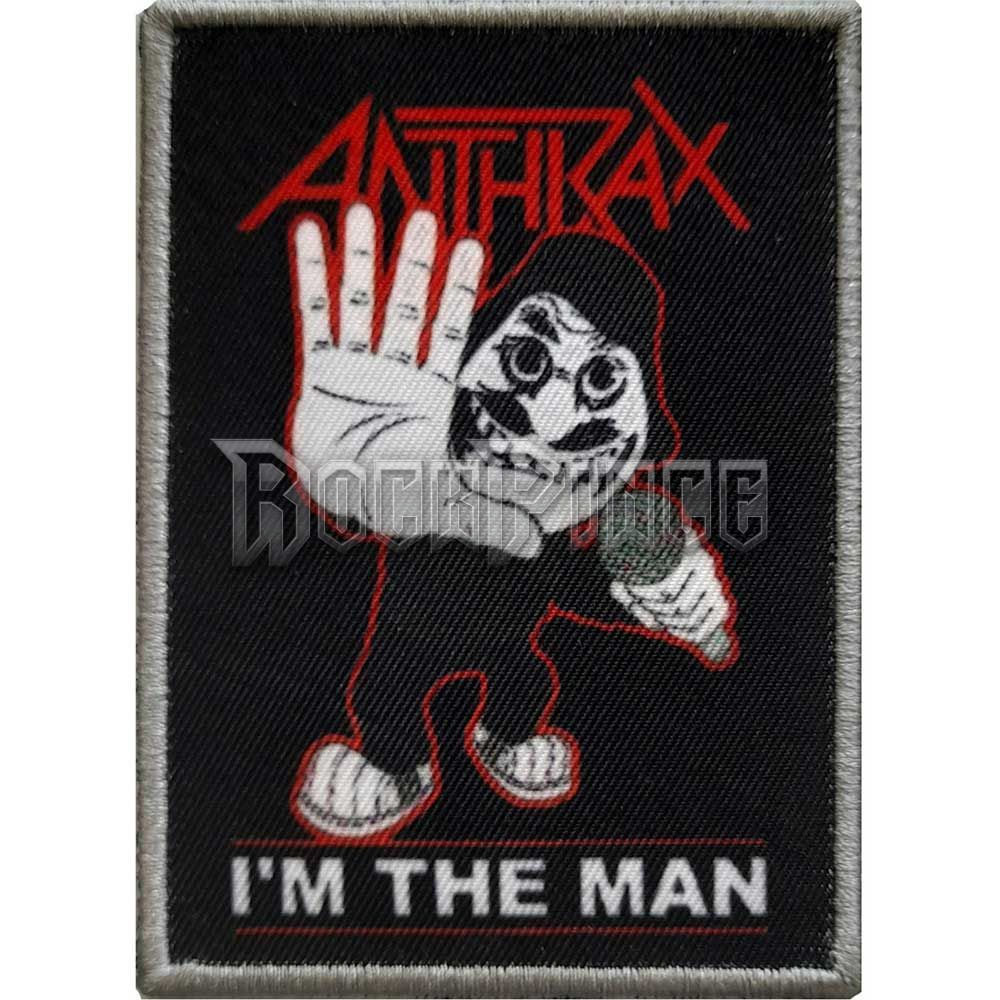 Anthrax - I'm The Man - kisfelvarró - ANTHPAT12