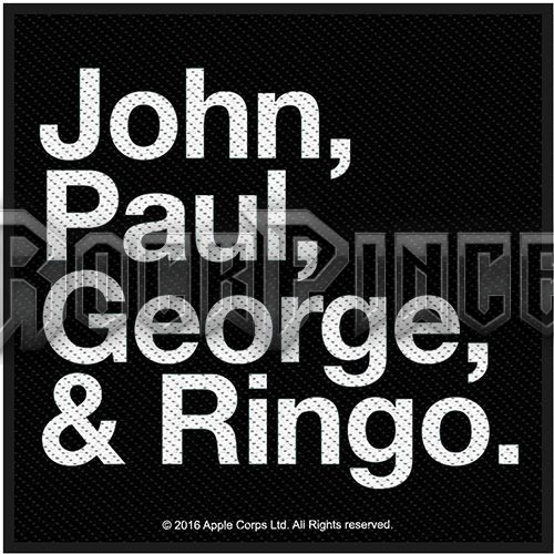 The Beatles - Jon, Paul, George & Ringo - kisfelvarró - BEP24 / SP3100