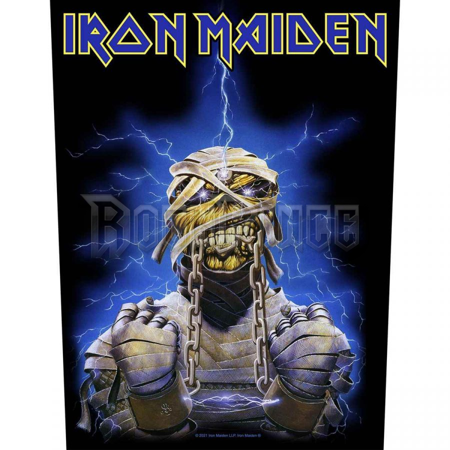 Iron Maiden - Powerslave Eddie - hátfelvarró - BP1206