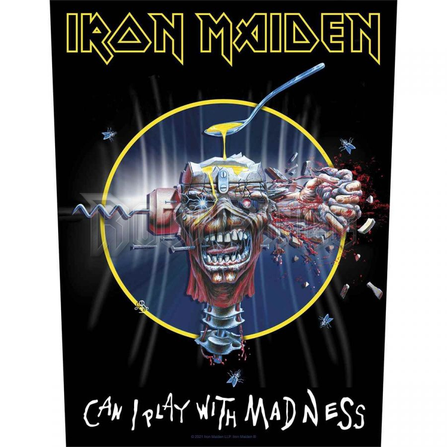 Iron Maiden - Can I Play With Madness - hátfelvarró - BP1207