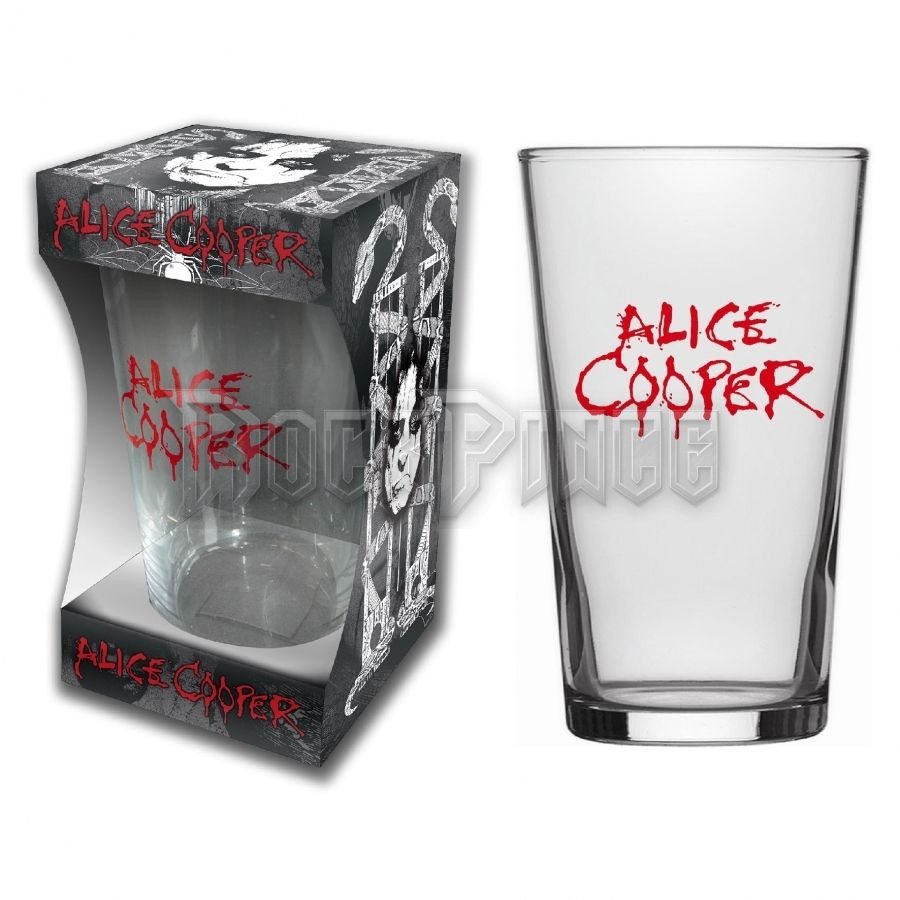 Alice Cooper - Logo - söröspohár - BG077