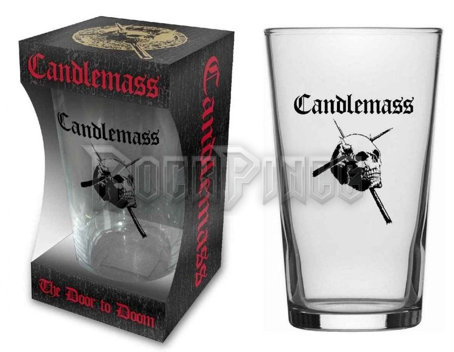 Candlemass - The Door To Doom - söröspohár - BG088