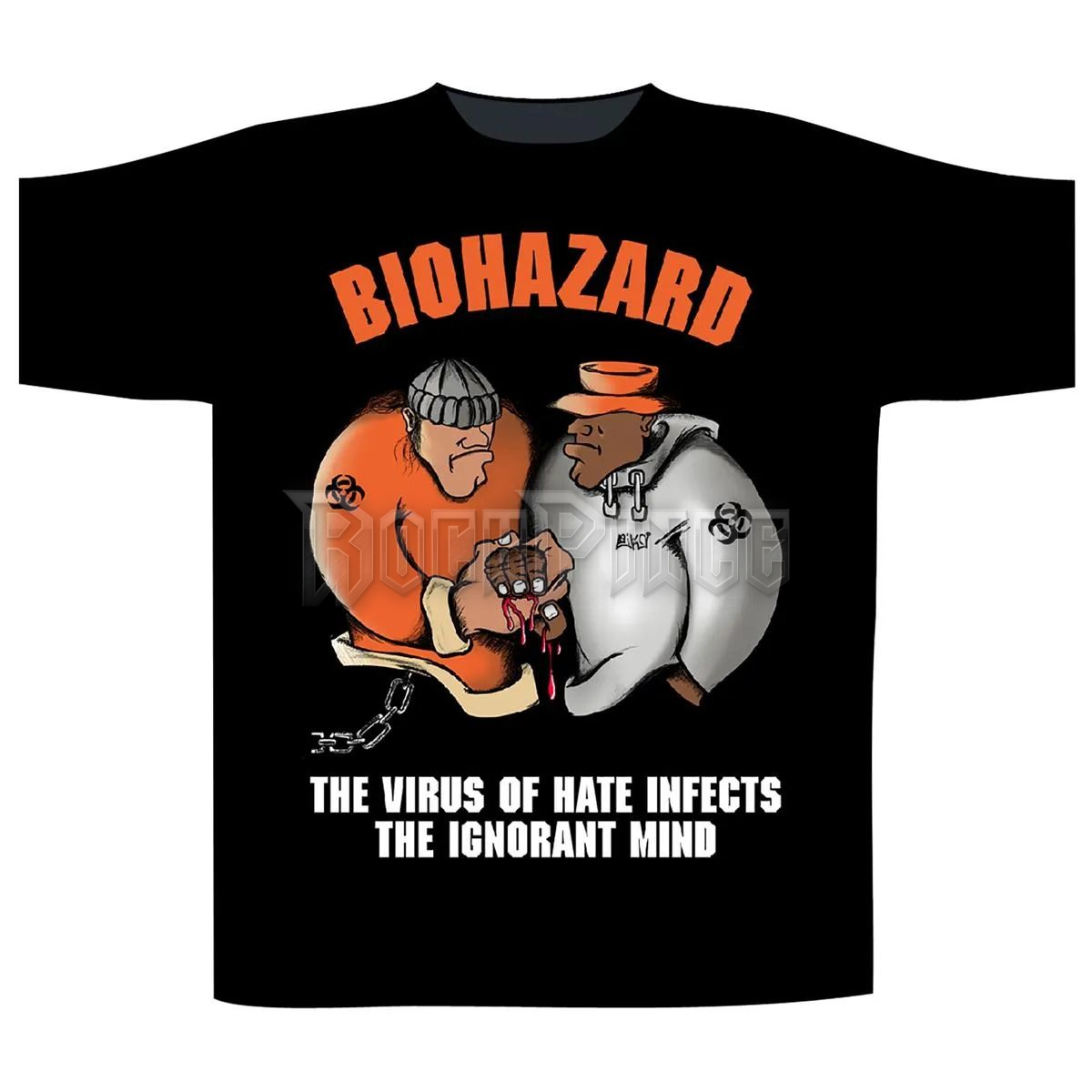 BIOHAZARD - THE VIRUS OF HATE - unisex póló - ST2390