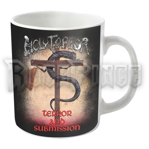 HOLY TERROR - TERROR AND SUBMISSION - bögre - PHMUG742