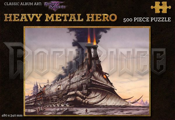 RODNEY MATTHEWS - THE HEAVY METAL HERO - 500 darabos puzzle játék - BCP09PZ