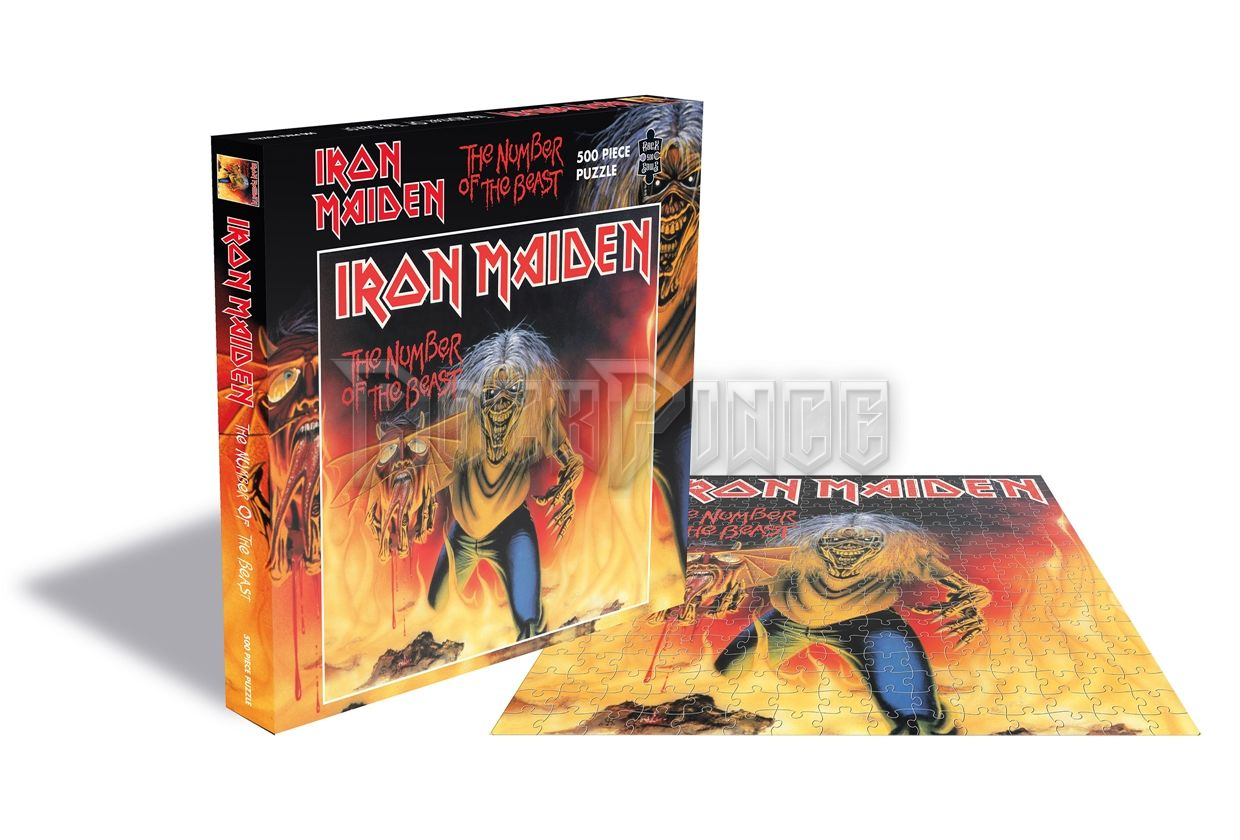 IRON MAIDEN - THE NUMBER OF THE BEAST (SINGLE) - 500 darabos puzzle játék - RSAW159PZ