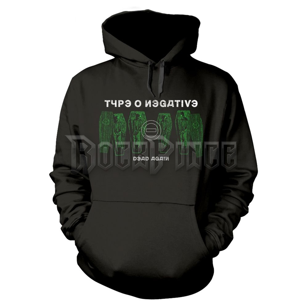 TYPE O NEGATIVE - DEAD AGAIN COFFINS - kapucnis pulóver - PHD13040HSW