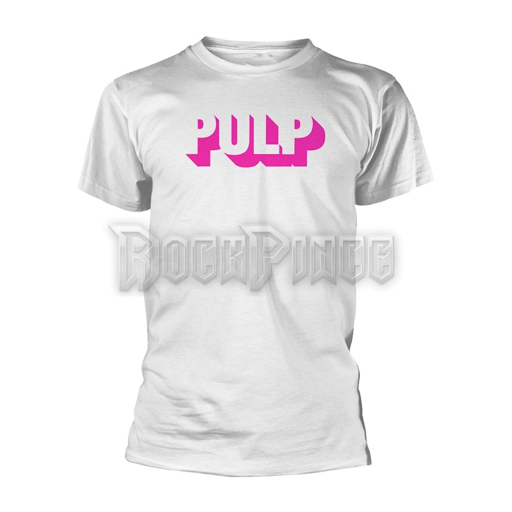 PULP - THIS IS HARDCORE LOGO (WHITE) - unisex póló - PHD13023
