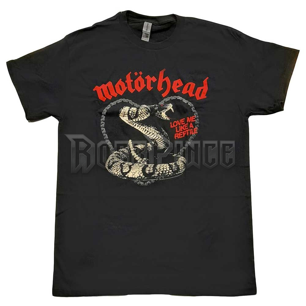 Motörhead - Love Me Like A Reptile - unisex póló - MHEADTEE65MB