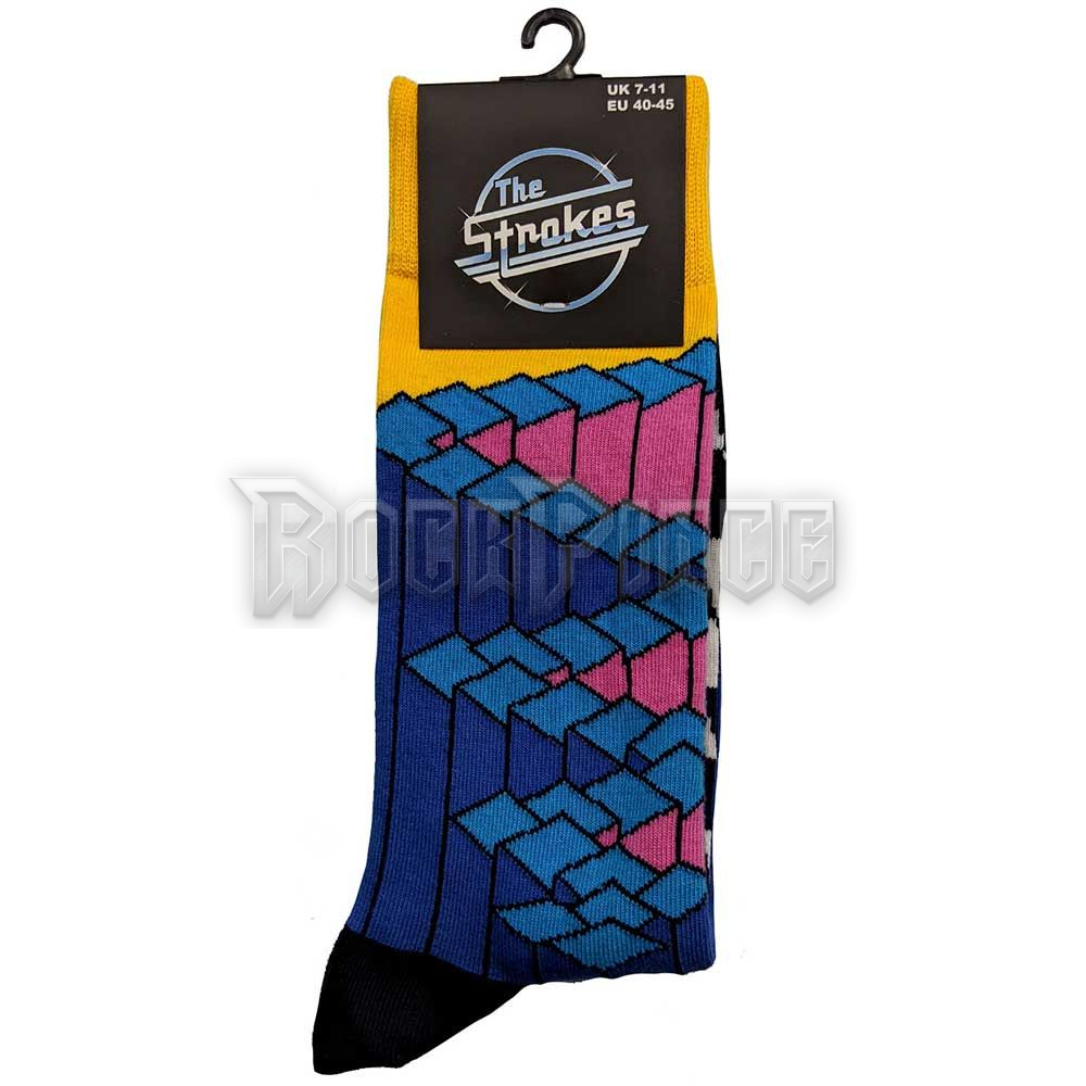 The Strokes - Angles - unisex boka zokni (egy méret: 40-45) - STROKSCK01MBL