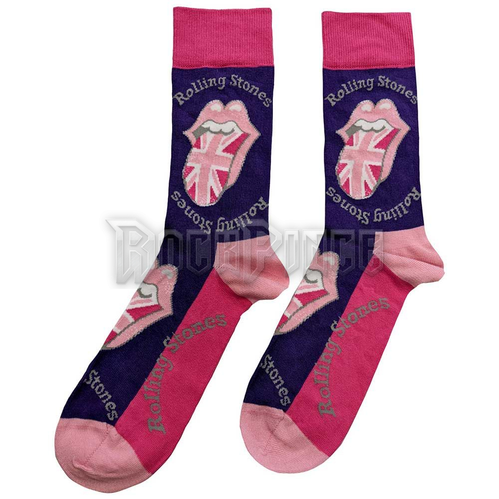 The Rolling Stones - UK Tongue - unisex boka zokni (egy méret: 40-45) - RSSCK14MPU