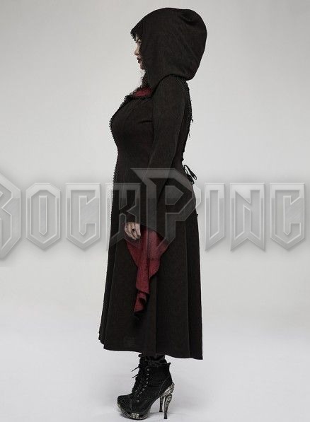 MIRABILIS - női kabát DY-1404/BK-RD