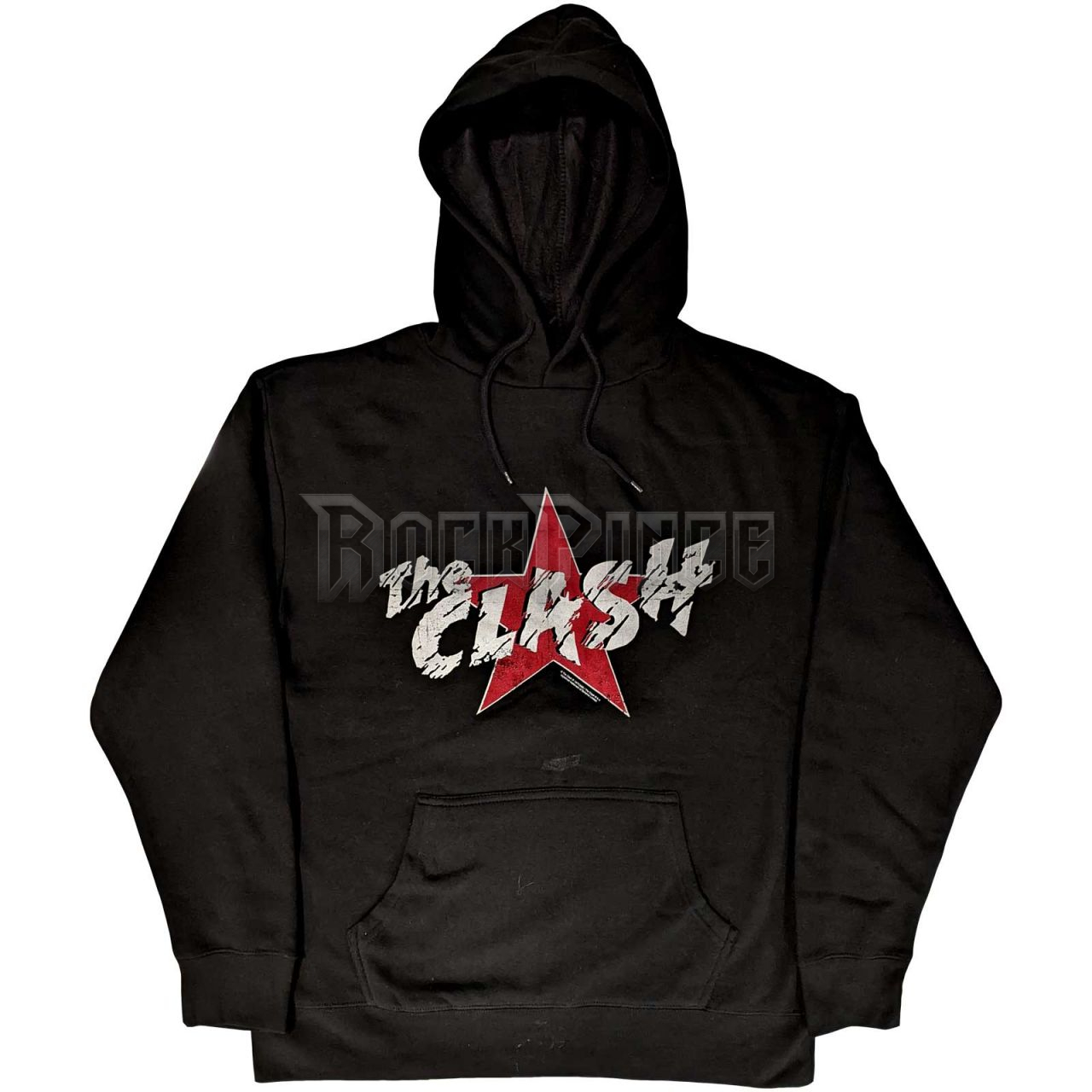 The Clash - Star Logo - unisex kapucnis pulóver - CLHD21MB