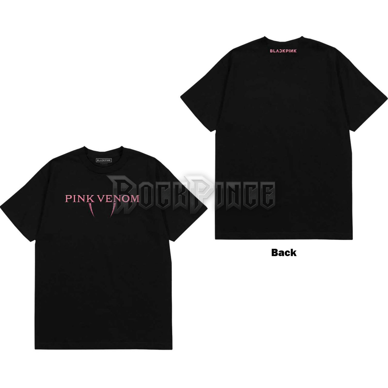 BlackPink - Pink Venom Logo - unisex póló - BPTS12MB