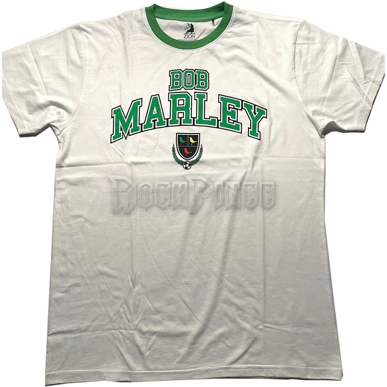 Bob Marley - Collegiate Crest - unisex póló - BMATS50MW
