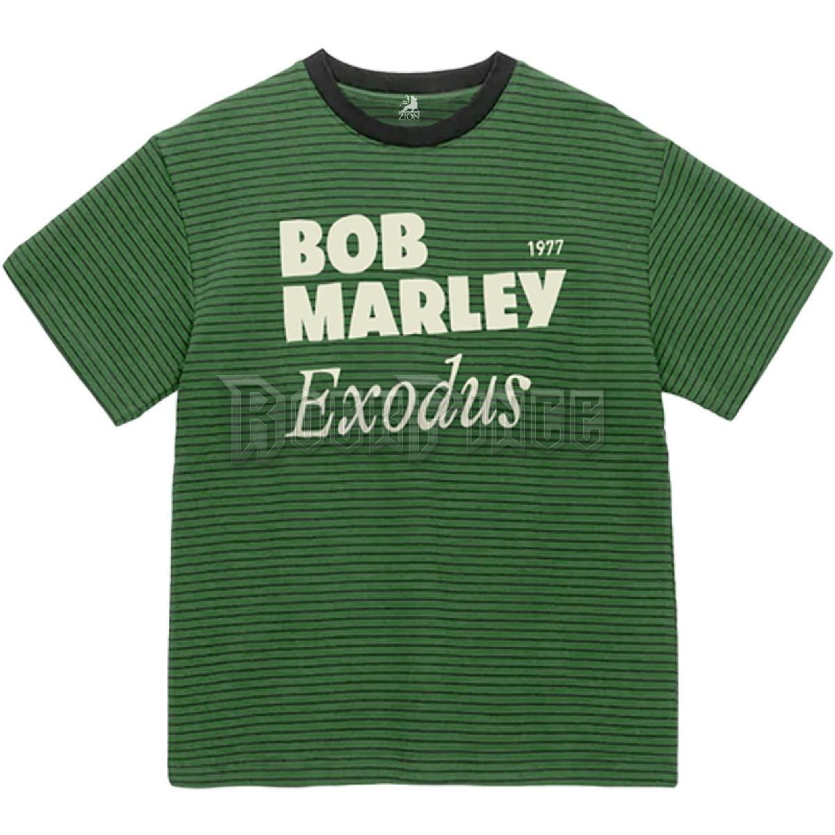 Bob Marley - Exodus Striped - unisex póló - BMATS52MGRB