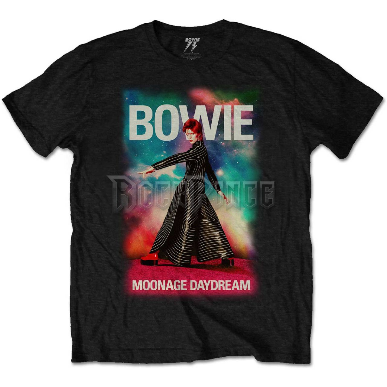 David Bowie - Moonage 11 Fade - unisex póló - BOWPTS17MB