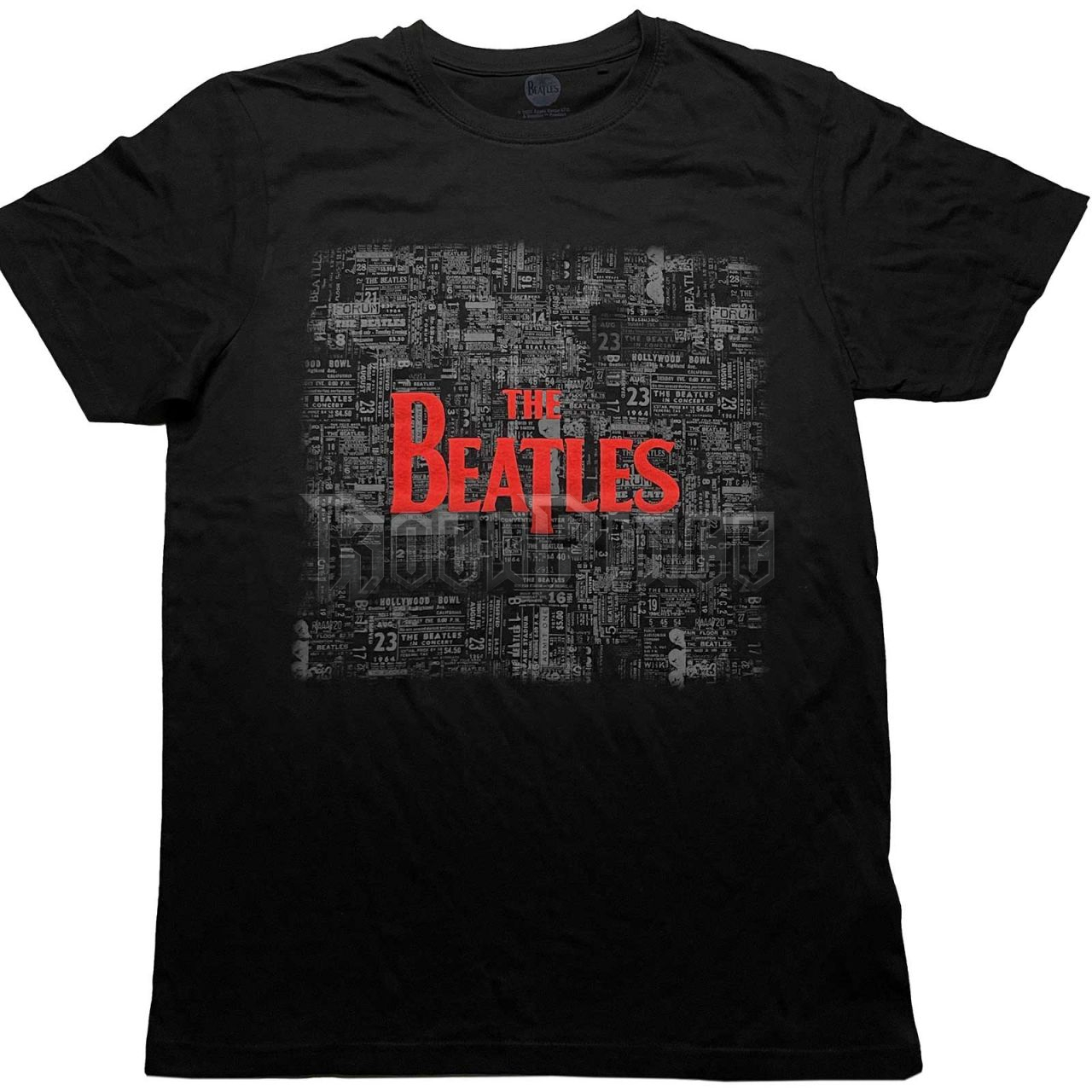 The Beatles - Tickets & Logo - unisex póló - BEATTEE453MB