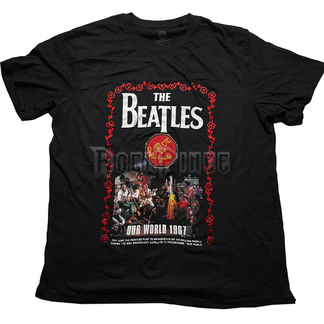 The Beatles - Our World 1967 - unisex póló - BEATTEE446MB