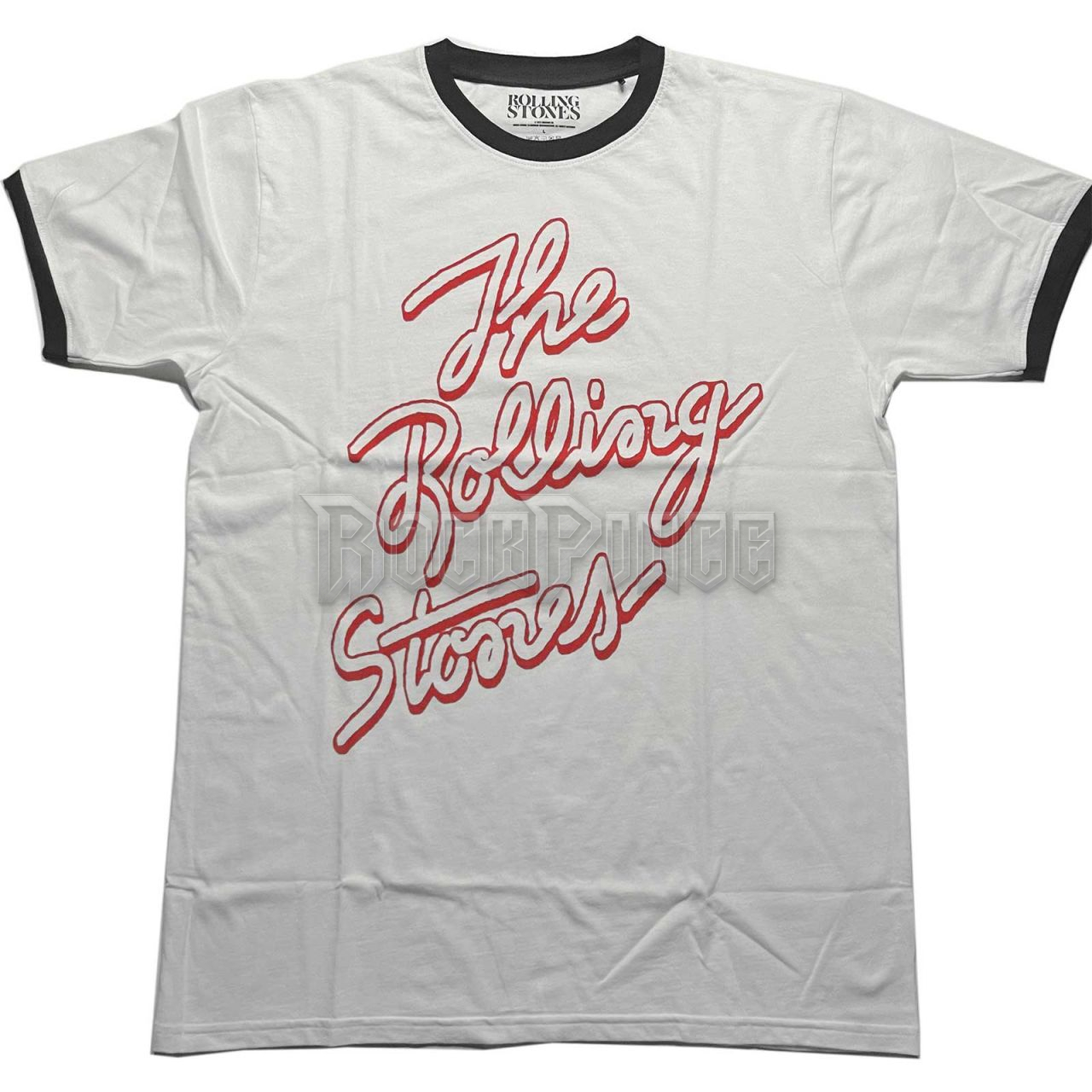 The Rolling Stones - Signature Logo - unisex póló - RSTS202MW