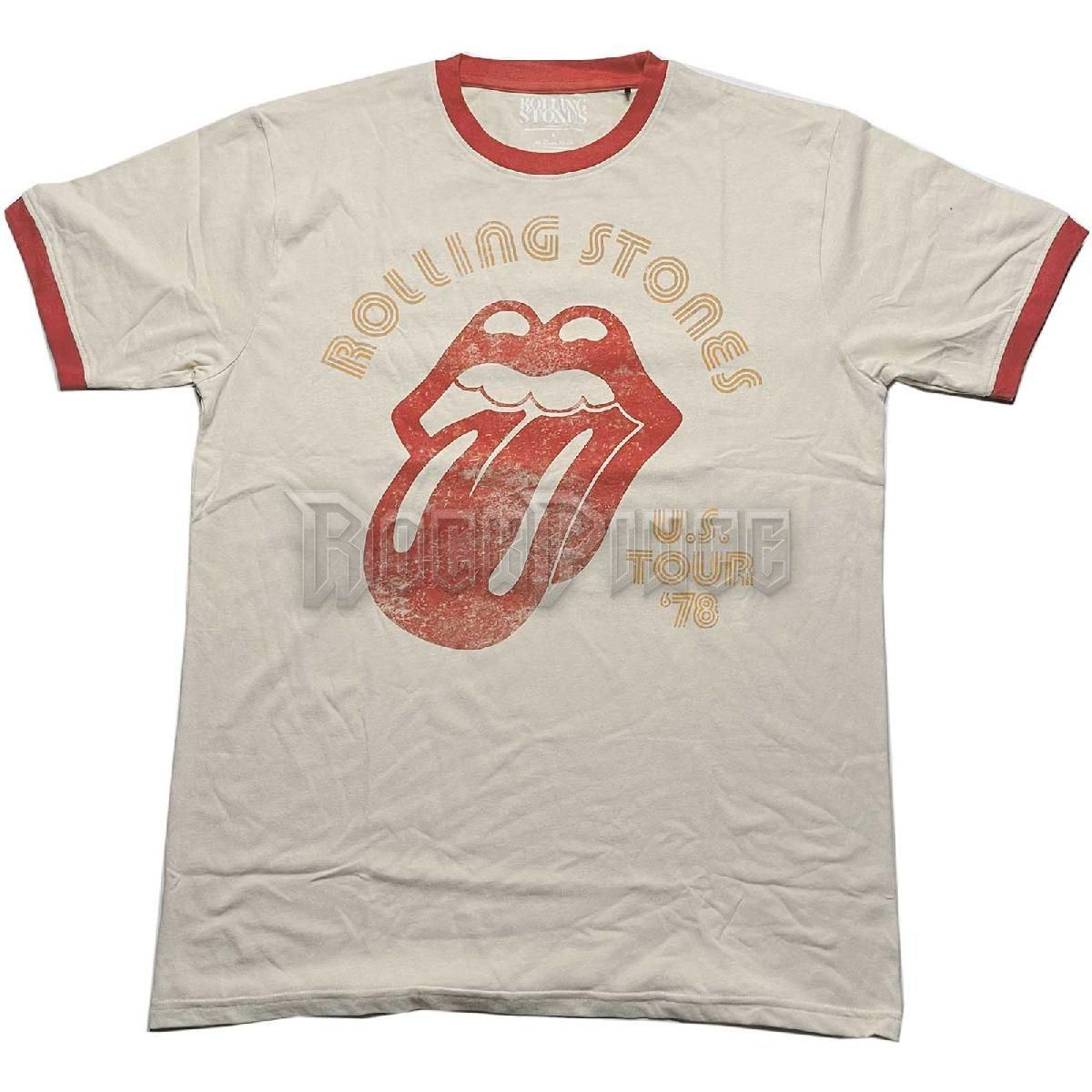 The Rolling Stones - US Tour '78 - unisex póló - RSTS203MNAT