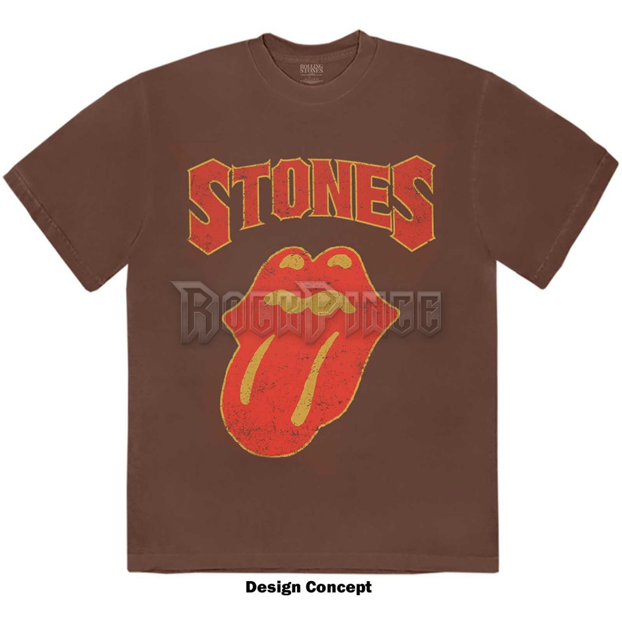 The Rolling Stones - Gothic Text - unisex póló - RSTS200MBR