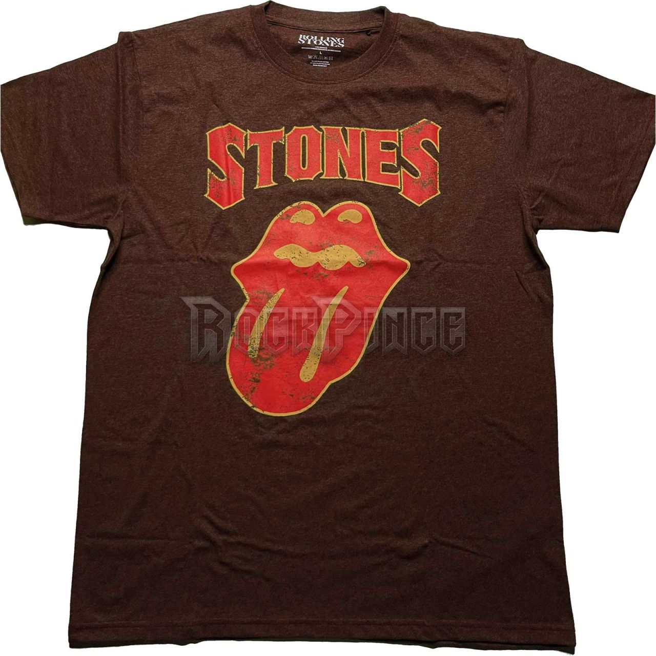 The Rolling Stones - Gothic Text - unisex póló - RSTS200MBR
